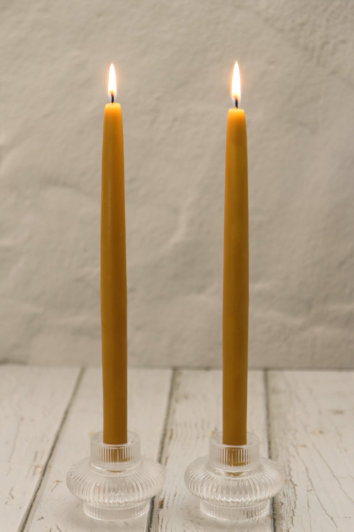 Pair of Taper Candles with Holders